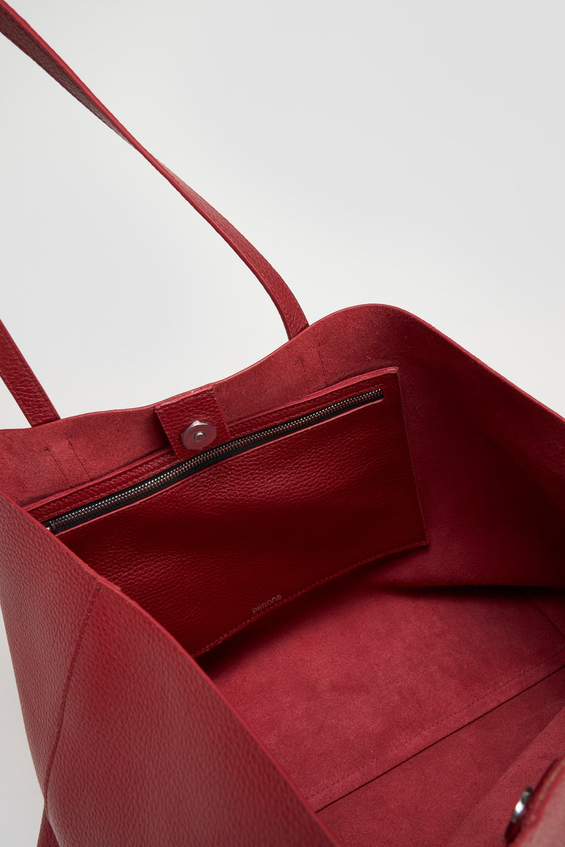 DONNA RED WOMEN'S TOTE BAG