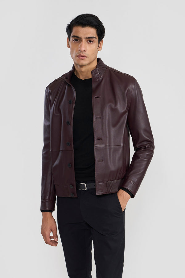 Wine Cairo Mens Jacket