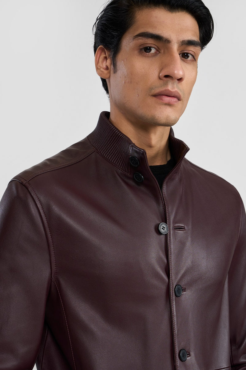 Wine Cairo Mens Jacket