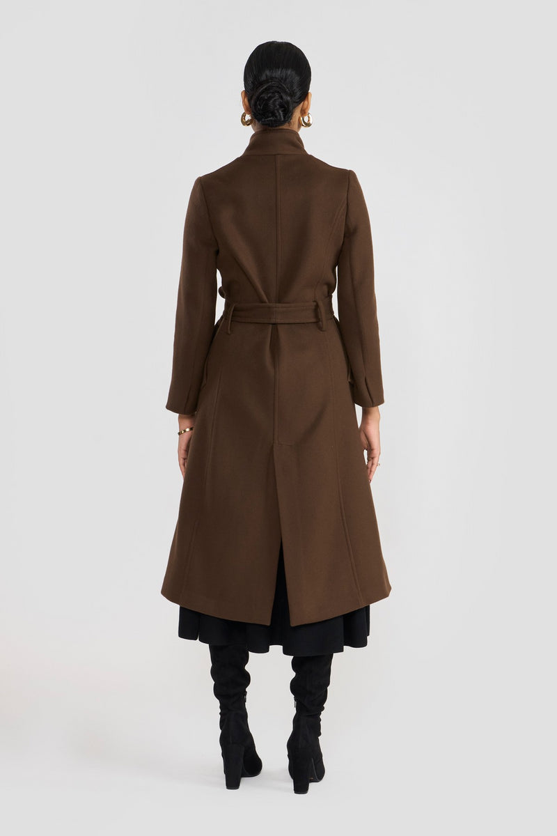 Brown Suzanne Womens Coat