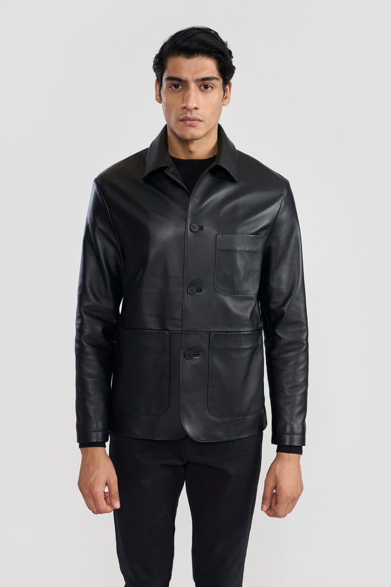 Black Adrien Men's Blazer