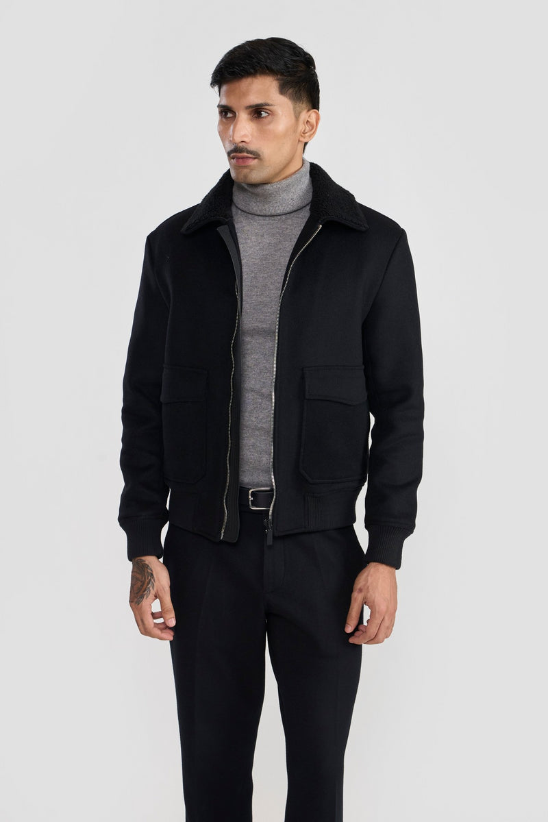 Black Marcus Mens Jacket