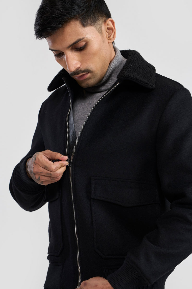 Black Marcus Mens Jacket