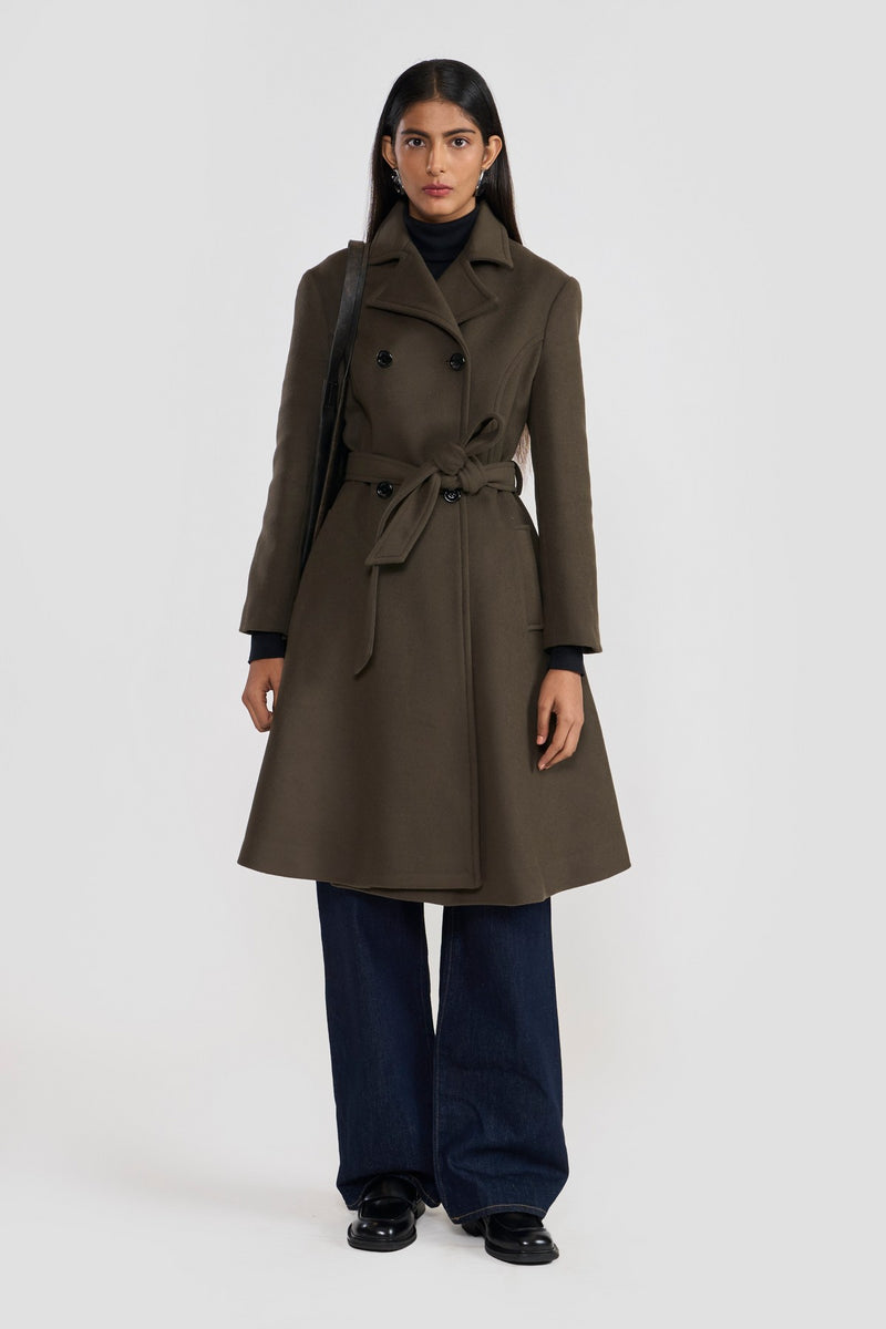 Olive Karen Womens Coat