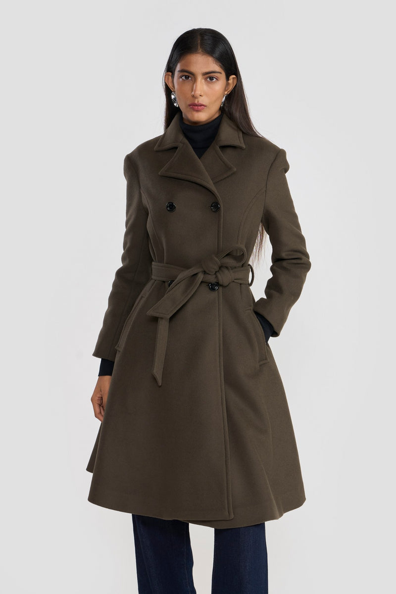 Olive Karen Womens Coat