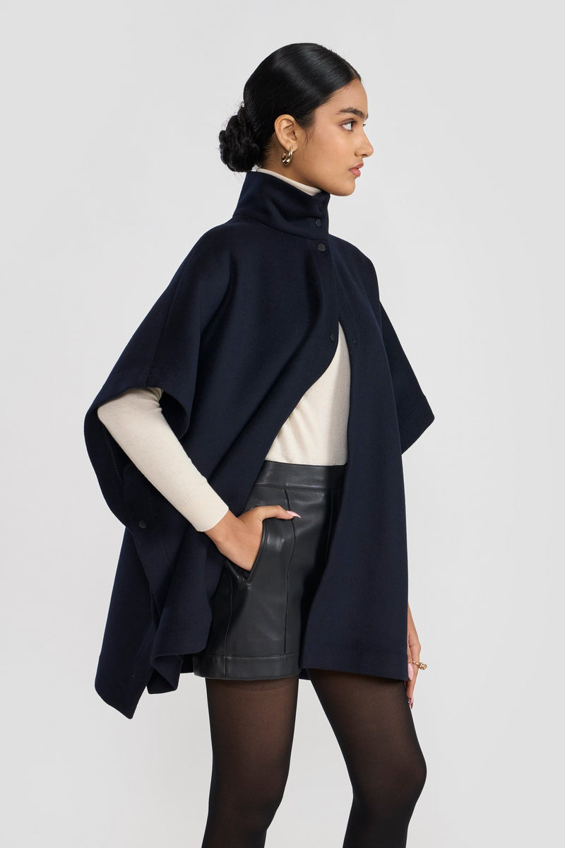 Navy Judy Womens Shrug