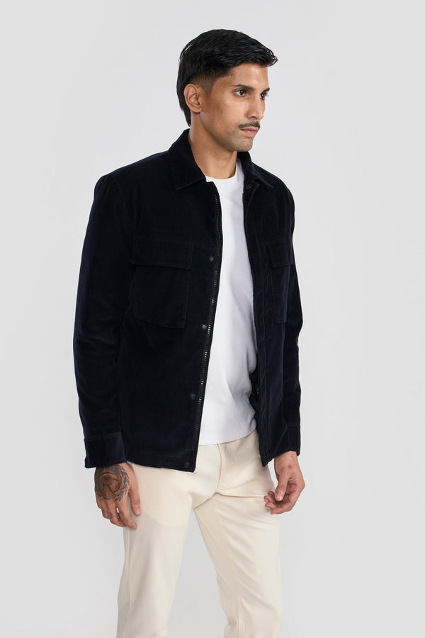 Navy Keane Mens Jacket