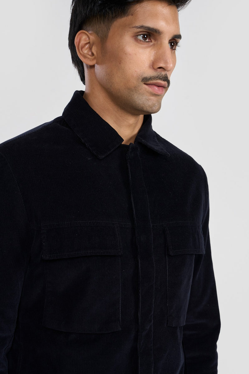 Navy Keane Mens Jacket