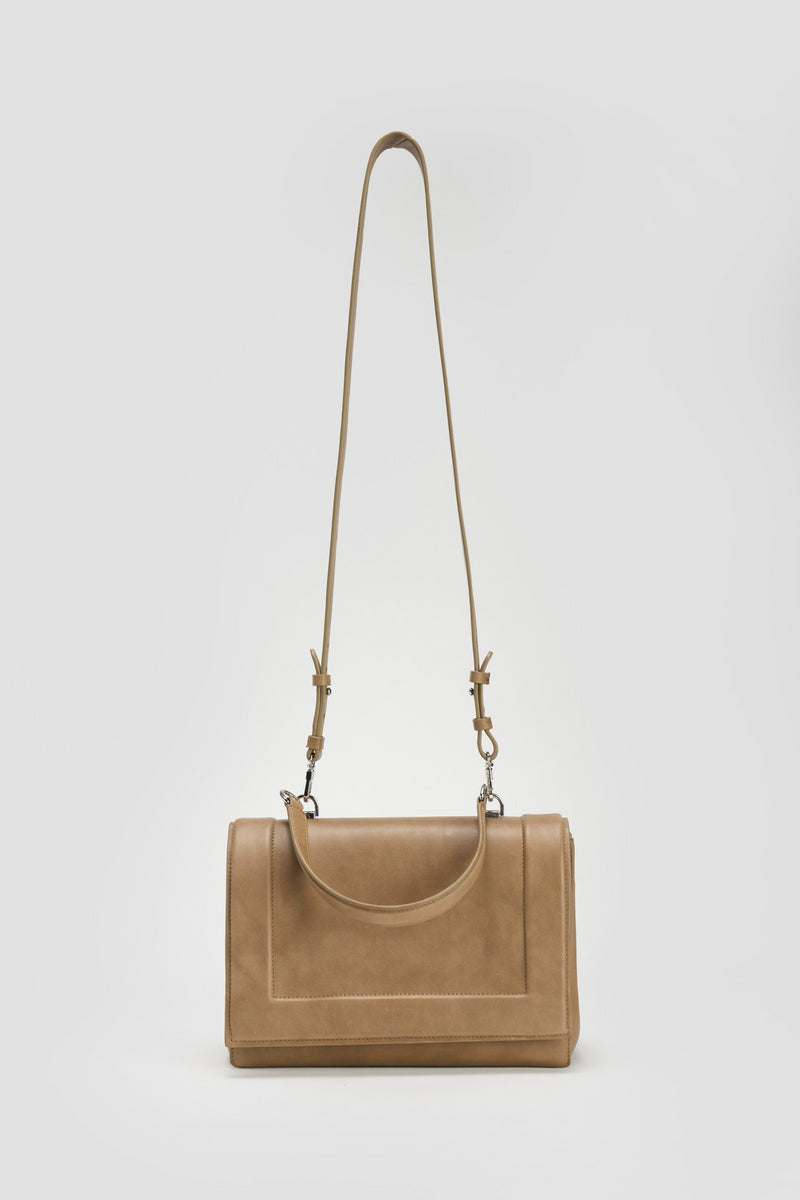 Natural Tan Emilia Crossbody Bag