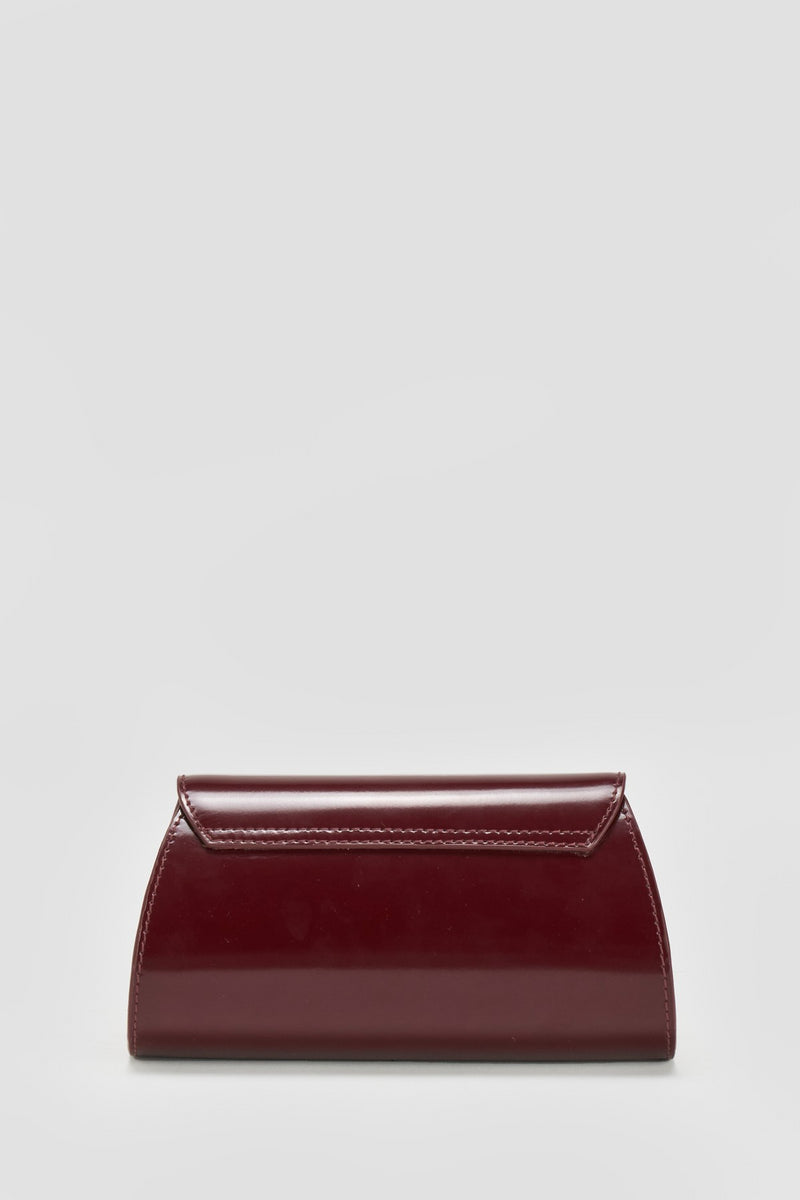 Burgundy Darcy Mini Clutch