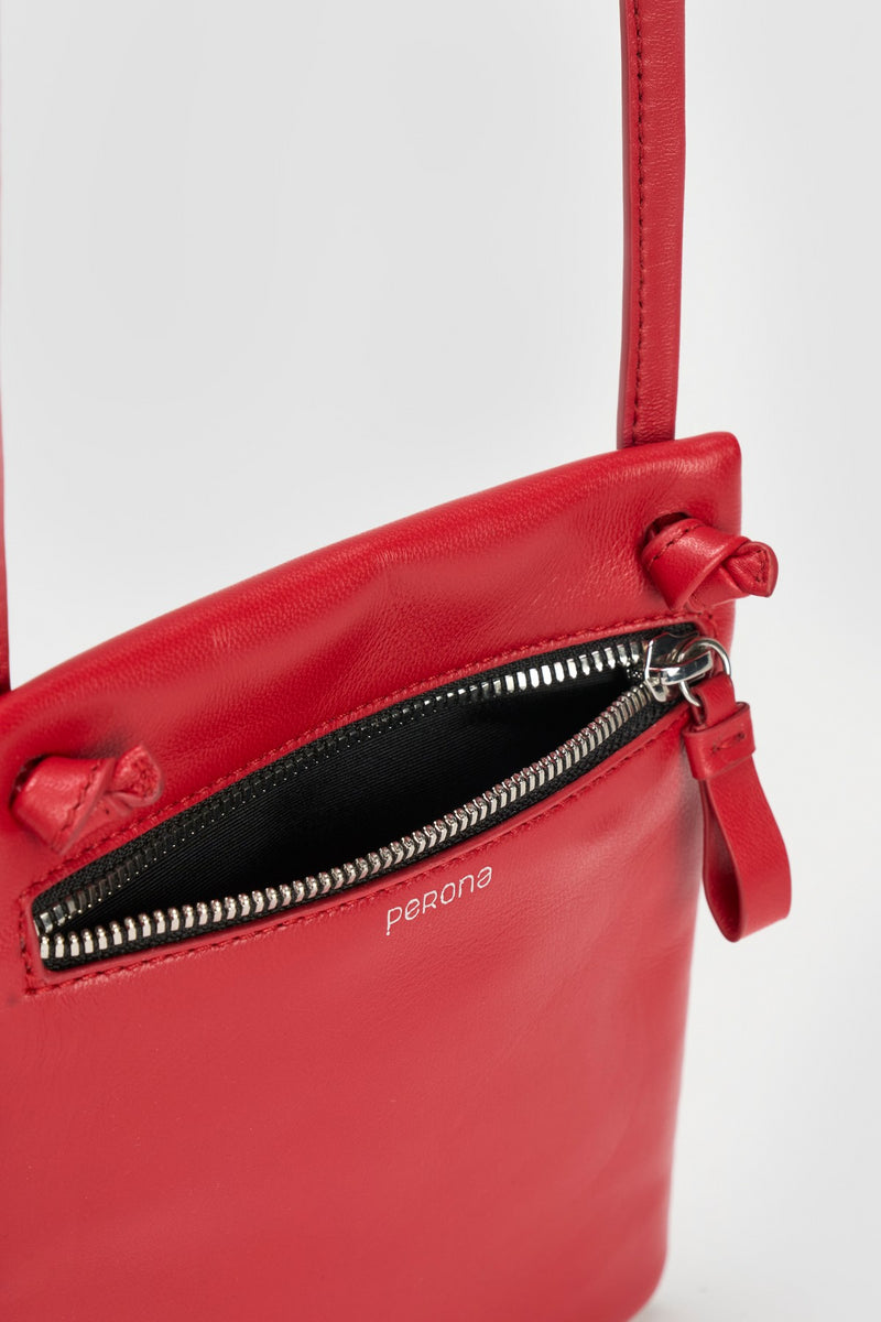 Red Freya Crossbody Bag