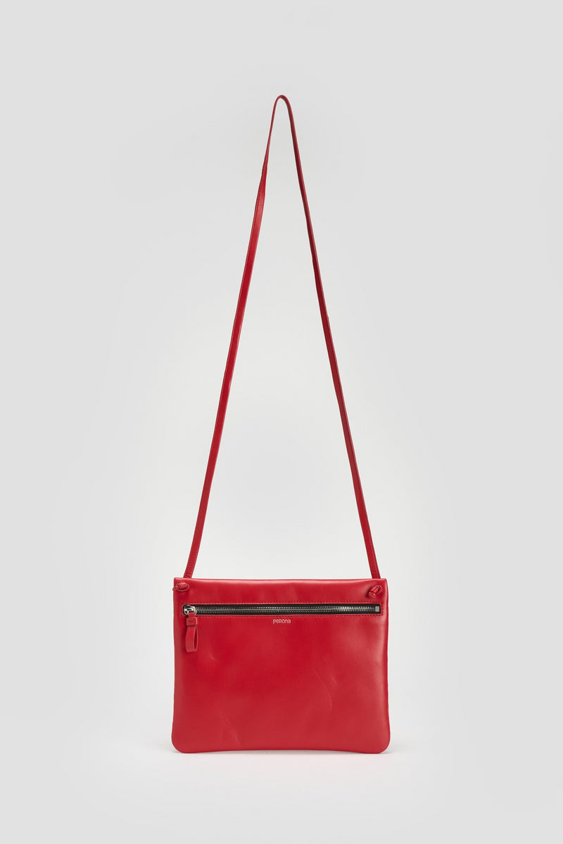 Red Freya Crossbody Bag