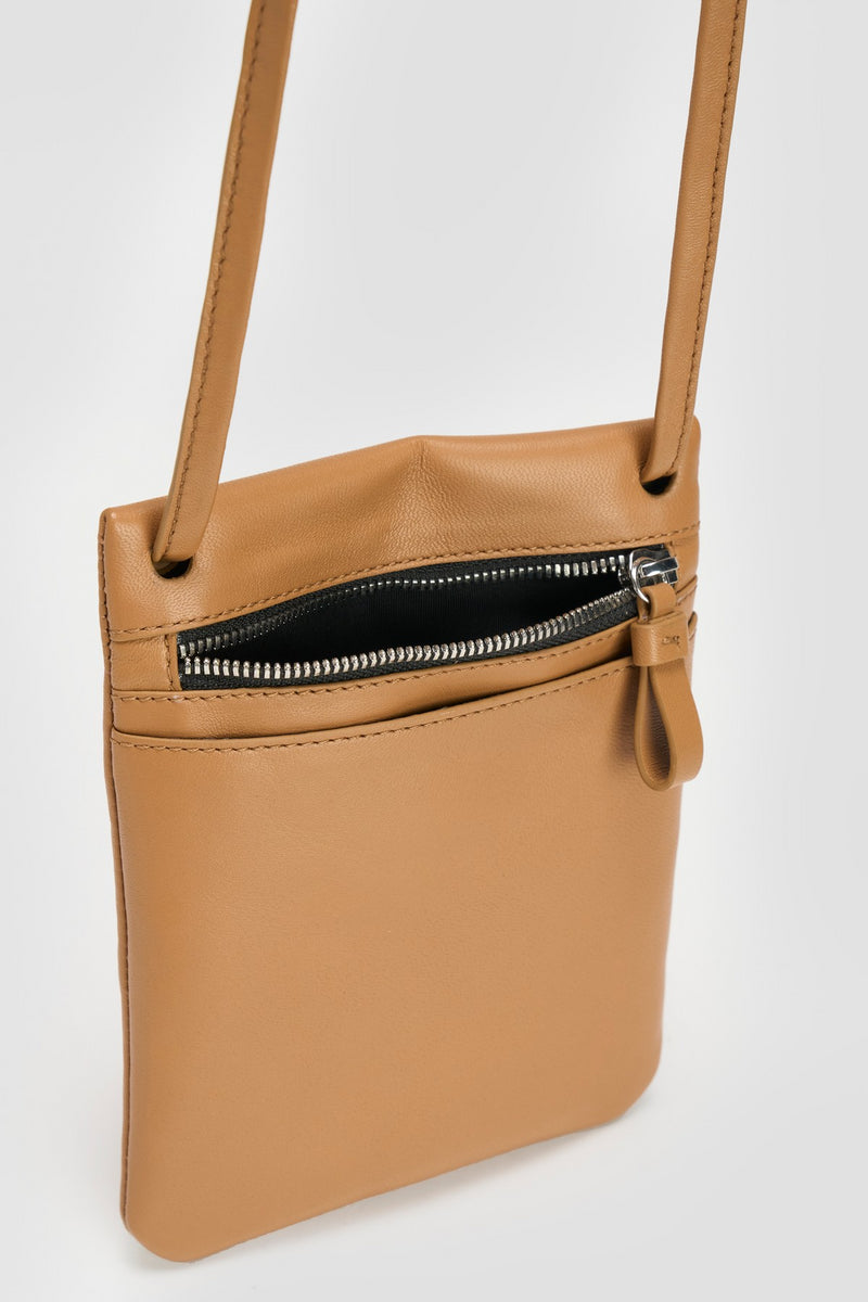 Natural Tan Freya Crossbody Bag