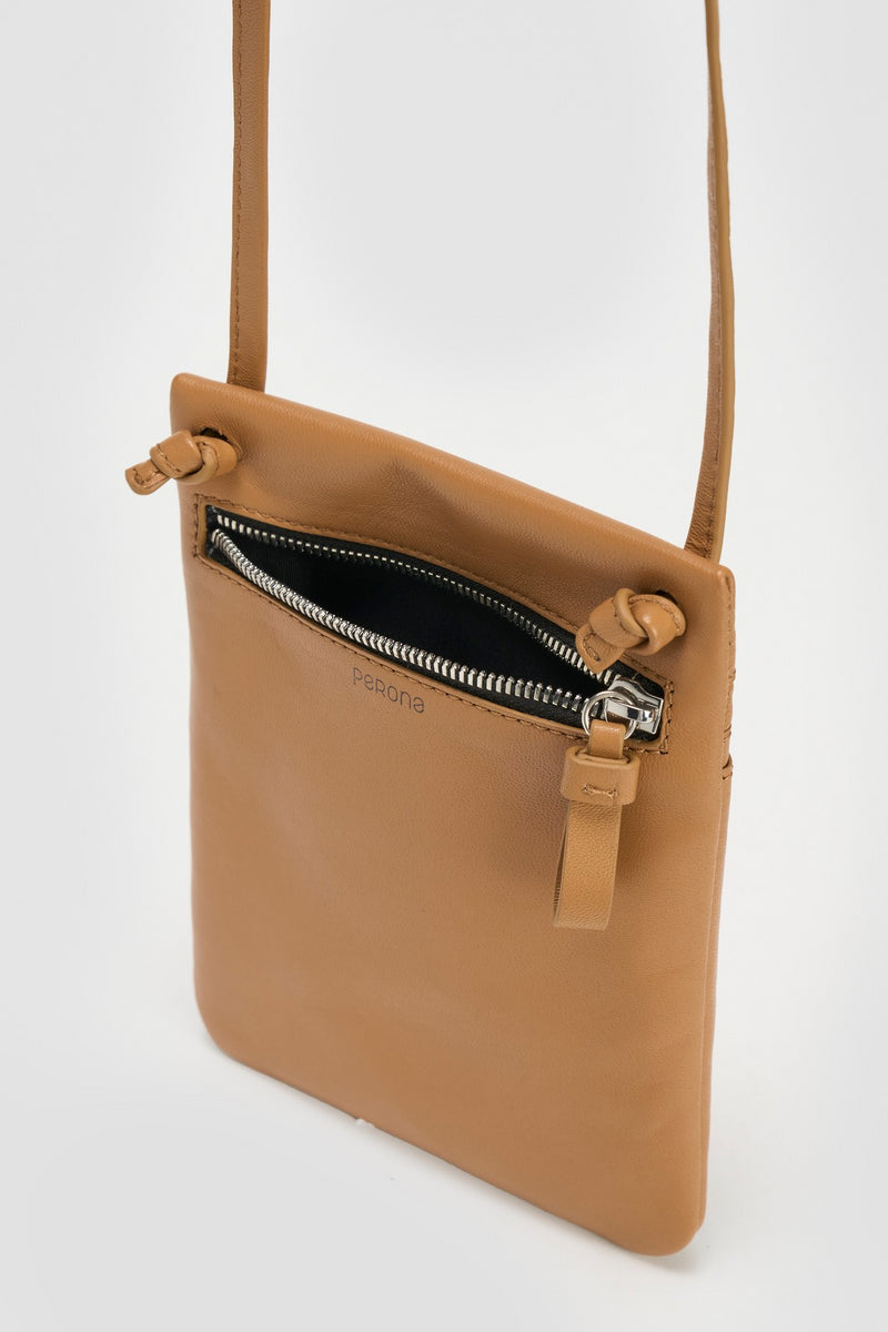 Natural Tan Freya Crossbody Bag