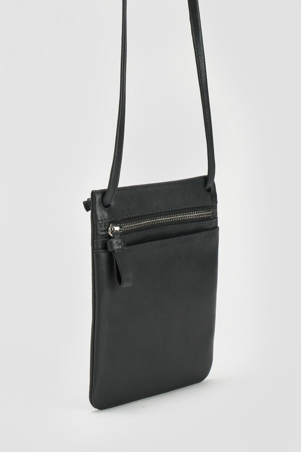 Black Freya Crossbody Bag