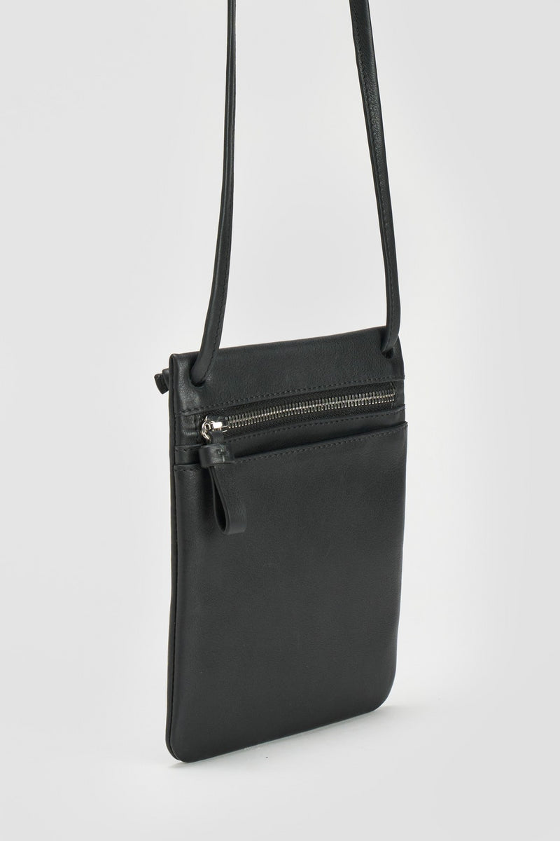 Black Freya Crossbody Bag