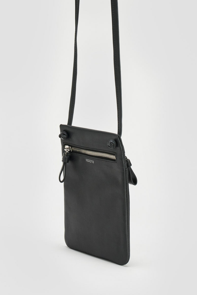 Black Freya Crossbody Bag