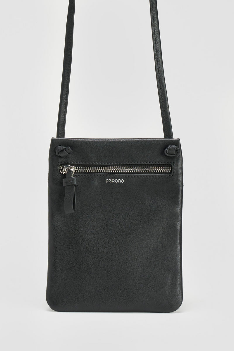 Black Freya Crossbody Bag