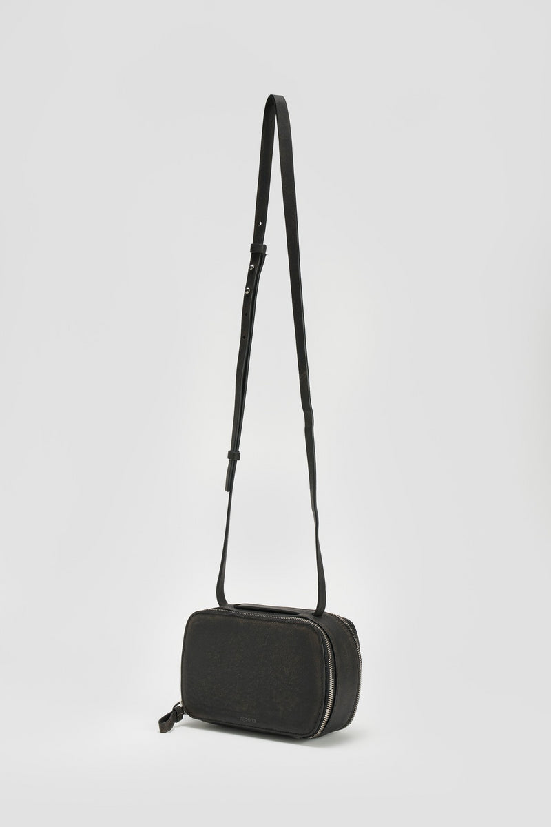 Vintage Black Aneira Shoulder Bag