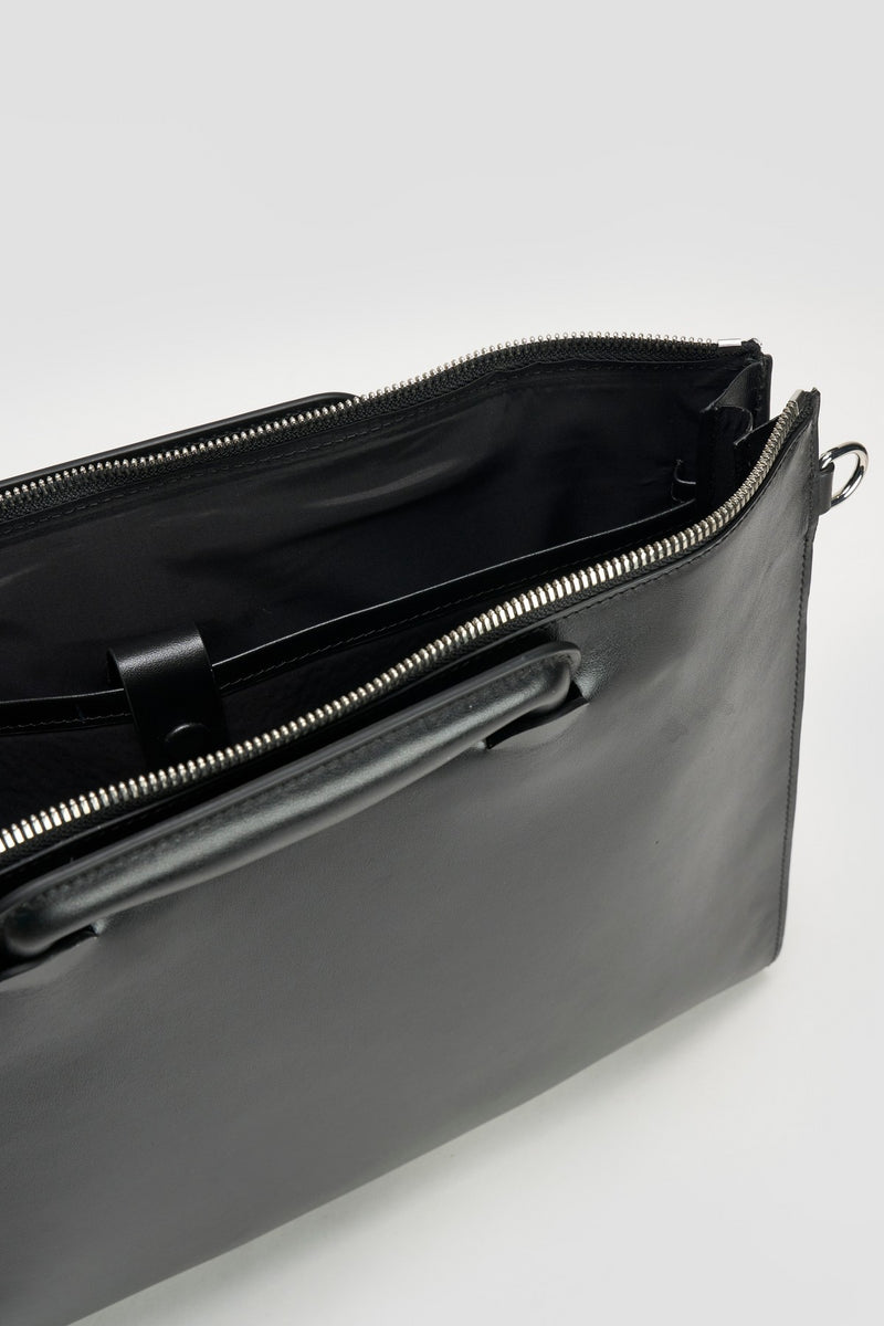 Black Arlo Briefcase Bag