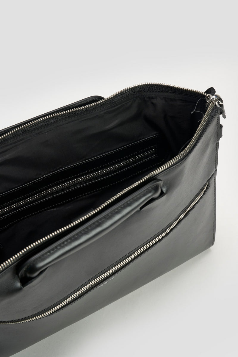 Black Arlo Briefcase Bag