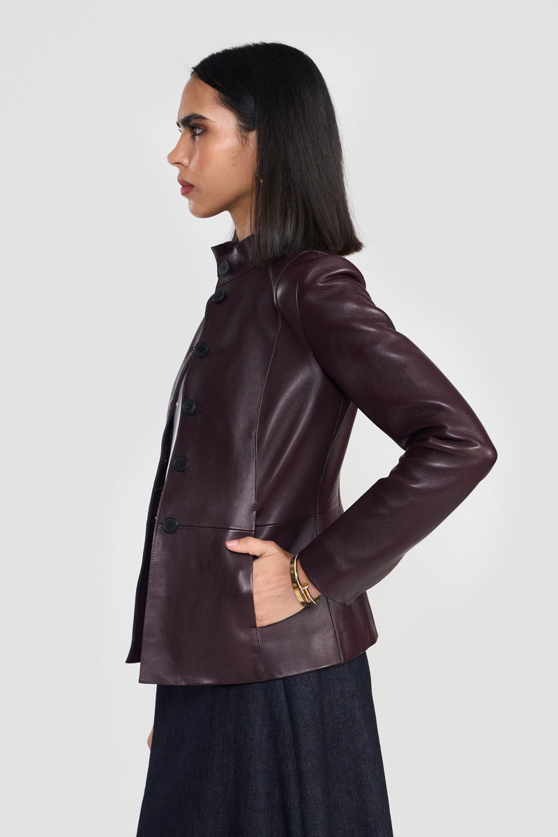 Wine Laura Womens Jacket