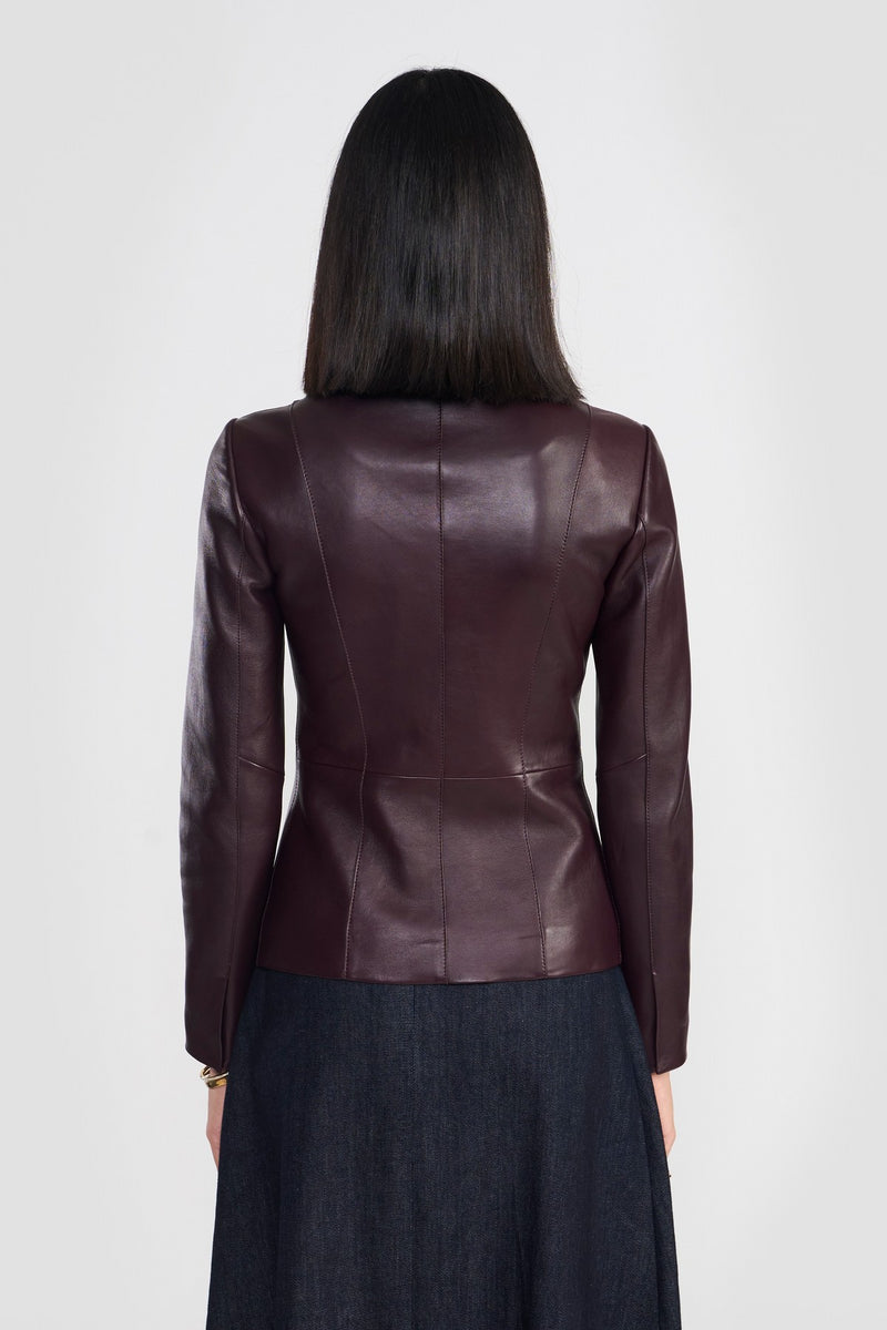 Wine Laura Womens Jacket