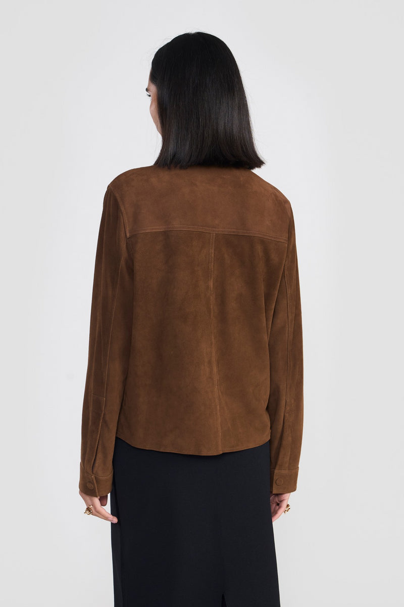 Cognac Hallie Womens Jacket