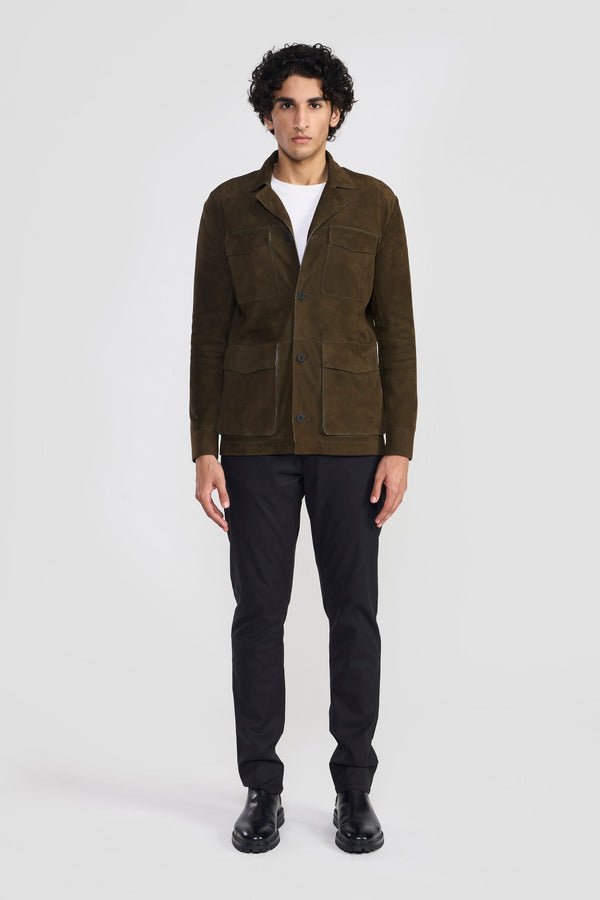 Army Green Troy Mens Jacket