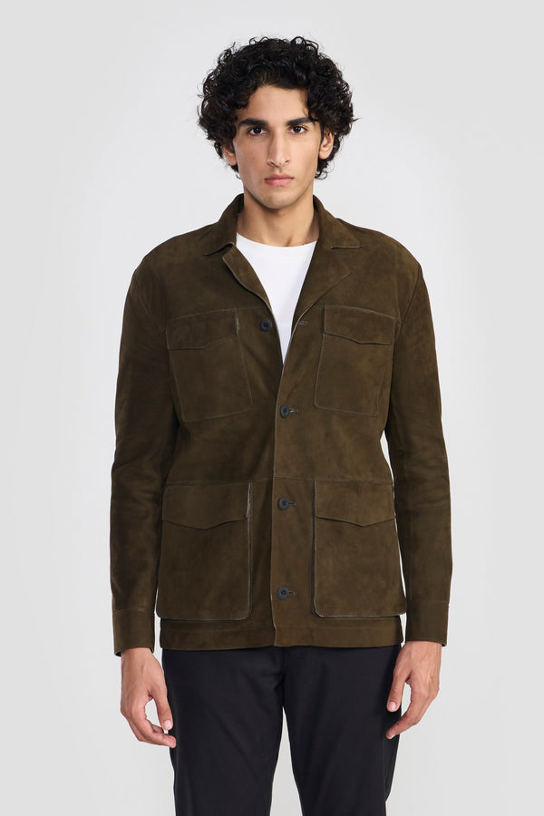 Army Green Troy Mens Jacket