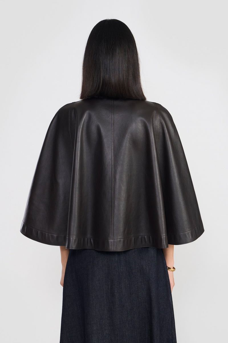 Brown Mabel Womens Cape