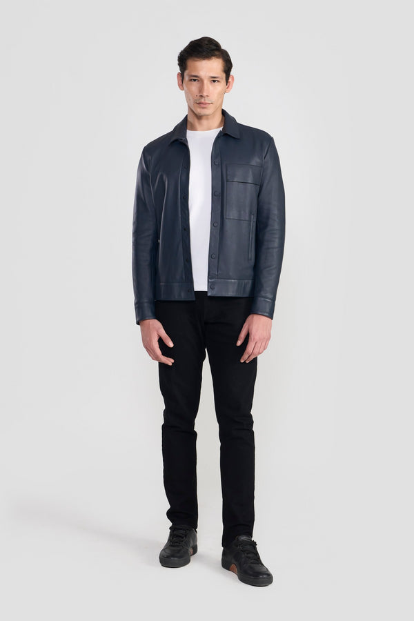 Navy Augustus Mens Jacket