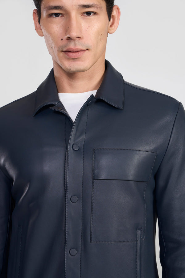 Navy Augustus Mens Jacket