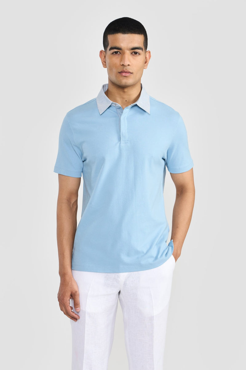 Ice Blue Lorenzo Men T Shirt