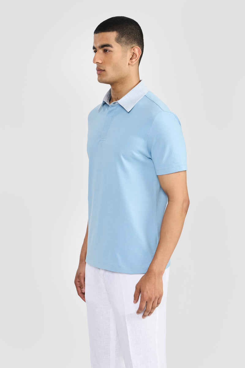 Ice Blue Lorenzo Men T Shirt