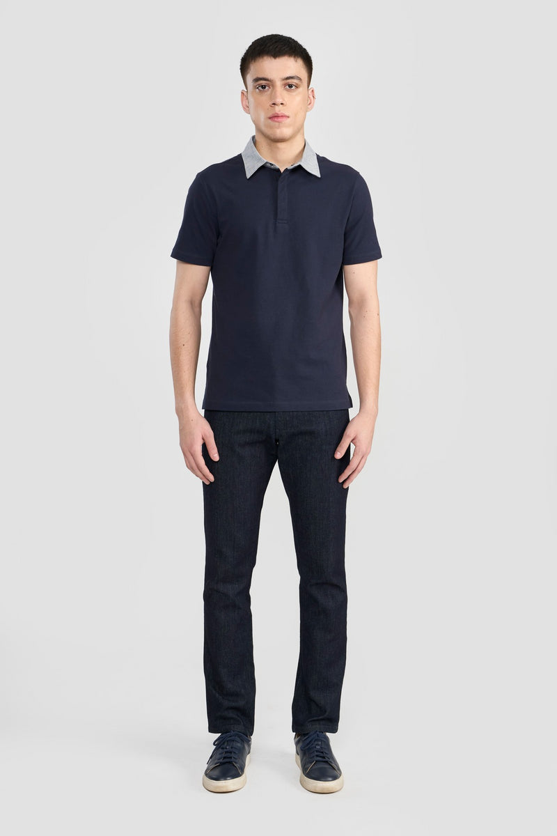 Navy Lorenzo Men T Shirt