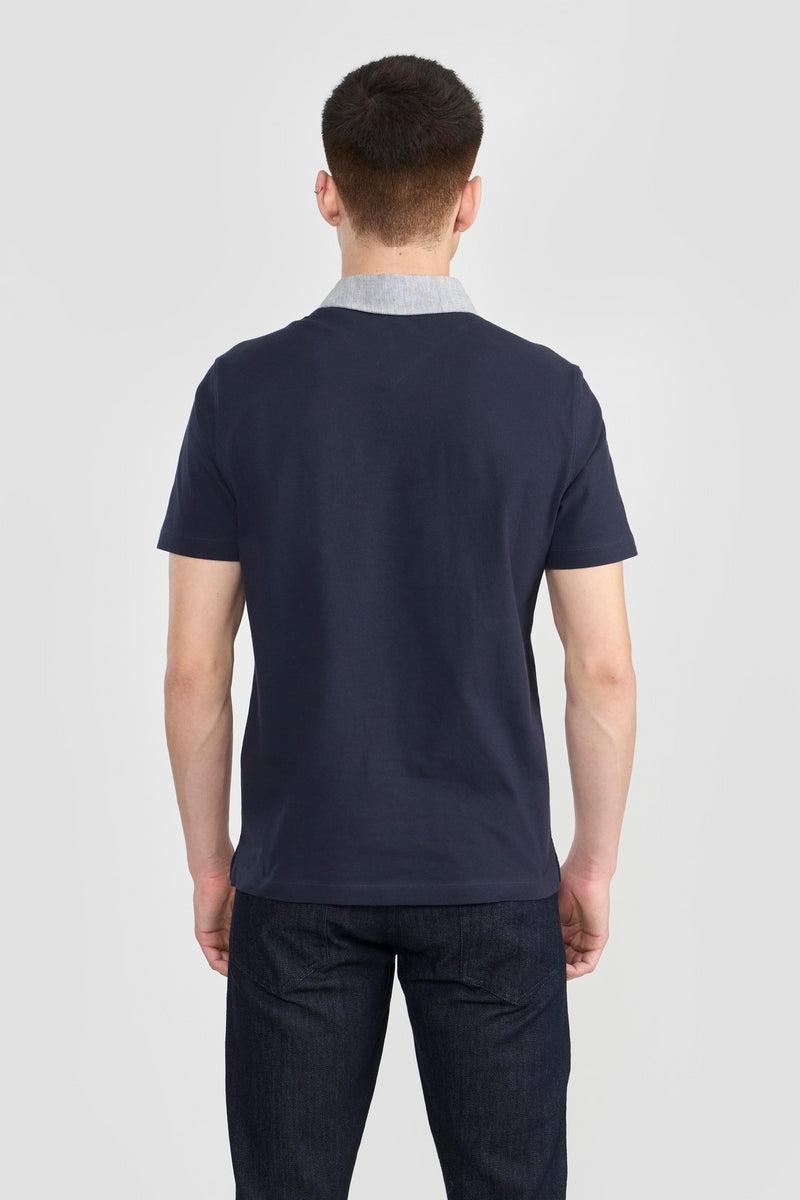 Navy Lorenzo Men T Shirt