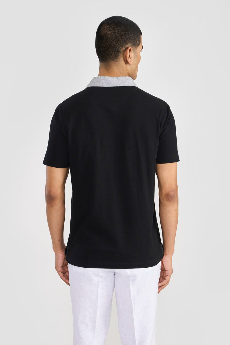 Black Lorenzo Men T Shirt