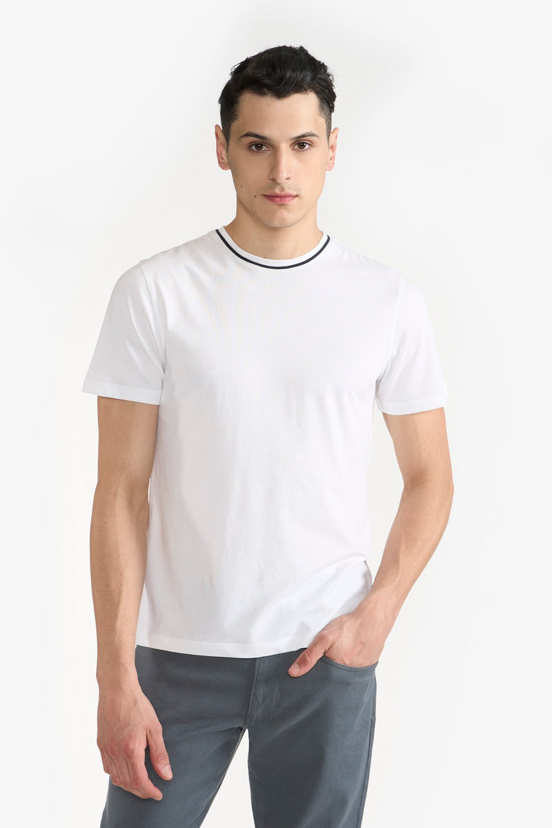 White Andres Men T Shirt