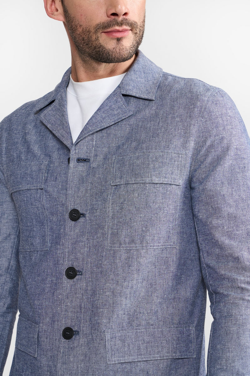 Ocean Blue Kenneth Mens Blazer