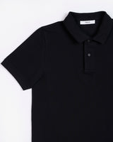 BRADY BLACK/ BLACK COLLAR MEN'S T-SHIRT