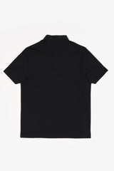 BRADY BLACK/ BLACK COLLAR MEN'S T-SHIRT