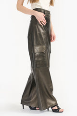 ELIANA LEATHER TROUSERS