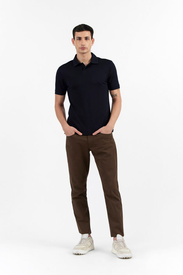 CALLUM MIDNIGHT BLUE MEN'S POLO T-SHIRT